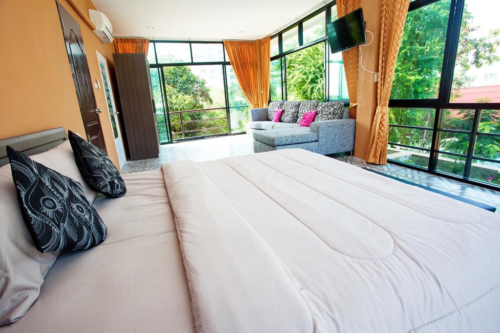 Sea Breeze Guest House Cha-Am Rum bild